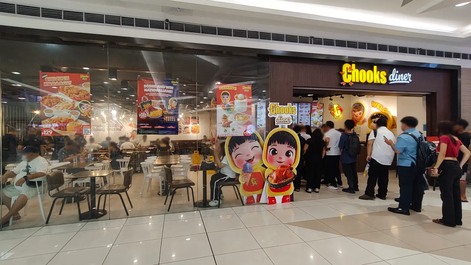 CHOOKS DINER in SM City Fairview